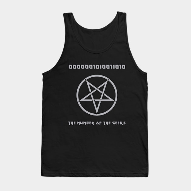 666 Binary Tank Top by gargiguy